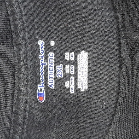 Florida State Seminoles Champion black & gold 2XL casual collegiate t-shirt - Picture 5 of 5